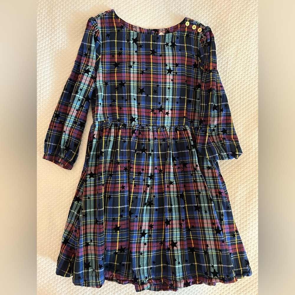 Crewcuts starry dress - size 8